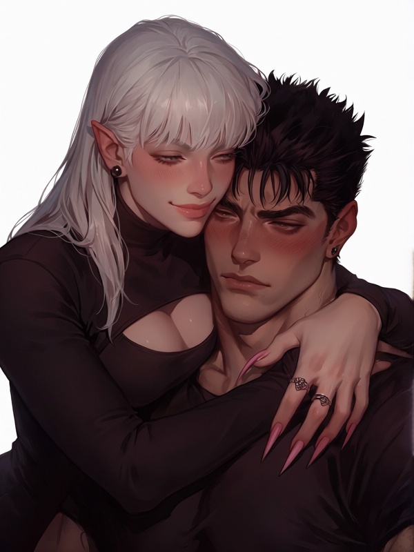 1girl,  1boy,  pointy_ears on Tensor.Art