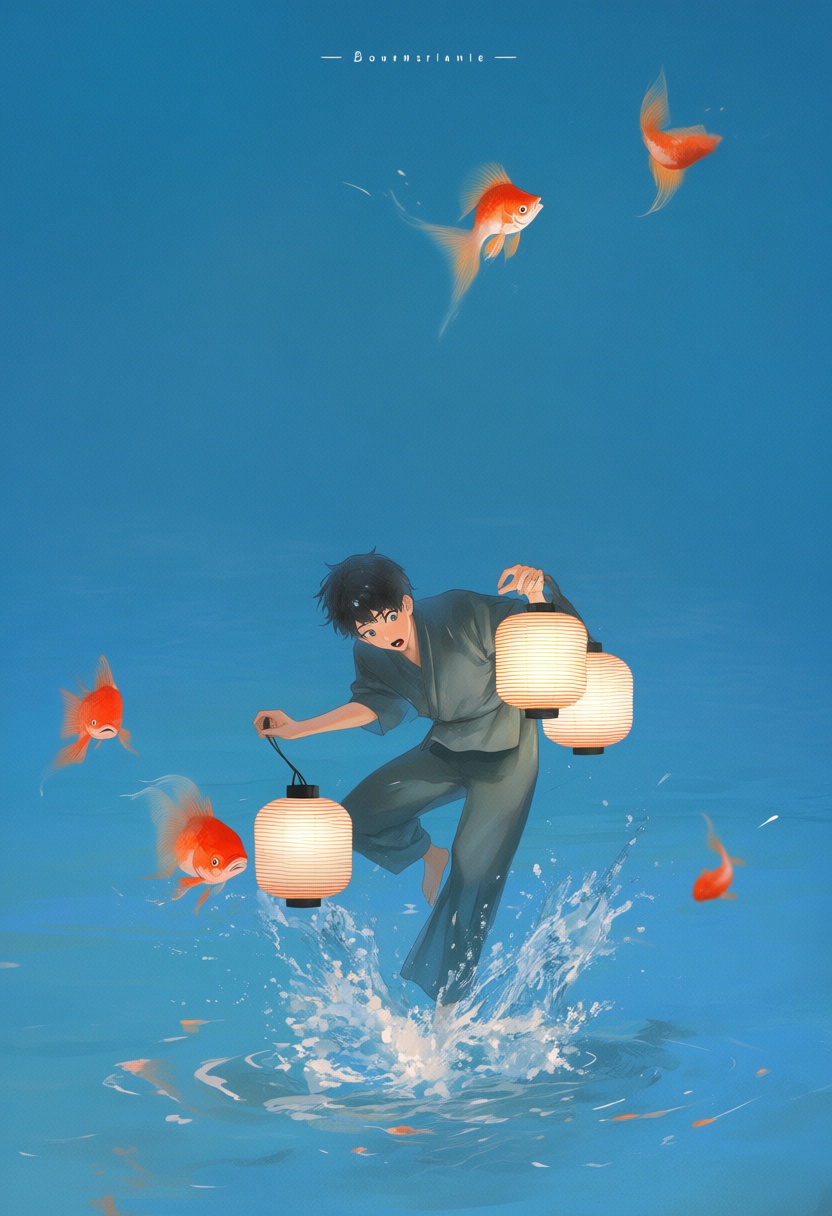 @synswt,  blue theme,  painterly on Tensor.Art