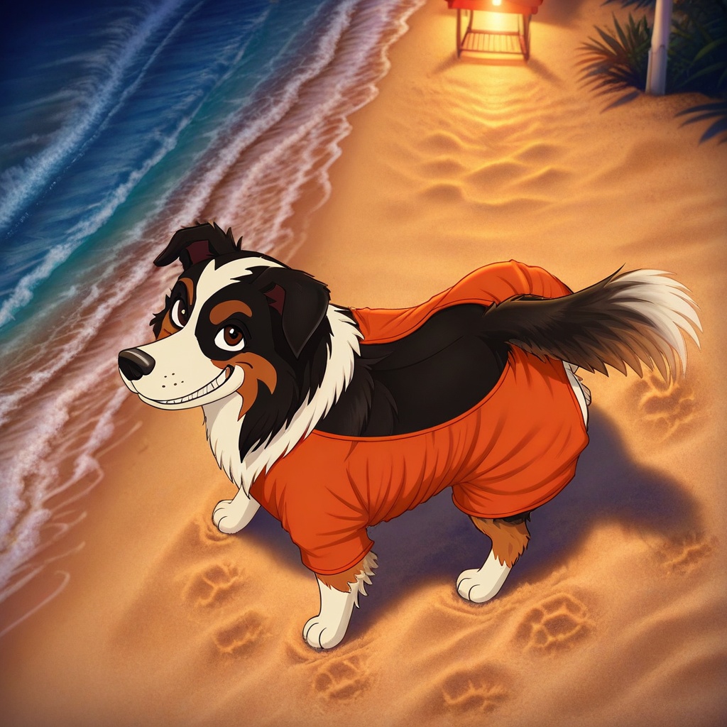 maggie Aussie,  feral,  solo on Tensor.Art