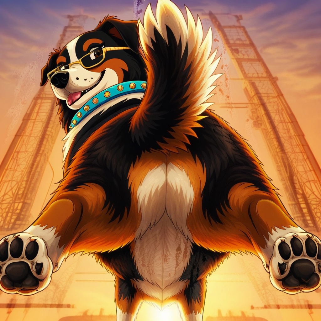 maggie Aussie,  feral,  solo on Tensor.Art