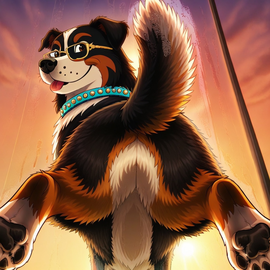 maggie Aussie,  feral,  solo on Tensor.Art