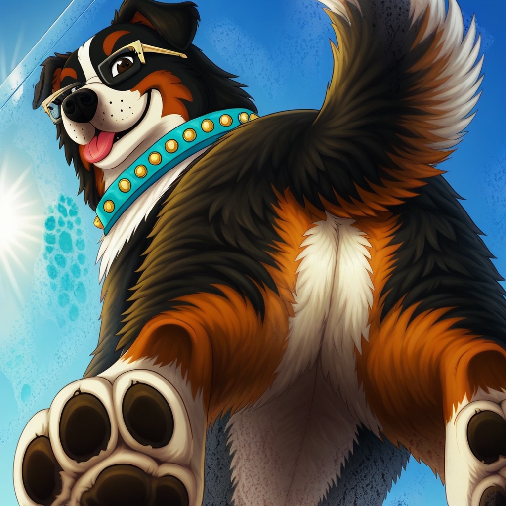 maggie Aussie,  feral,  solo on Tensor.Art