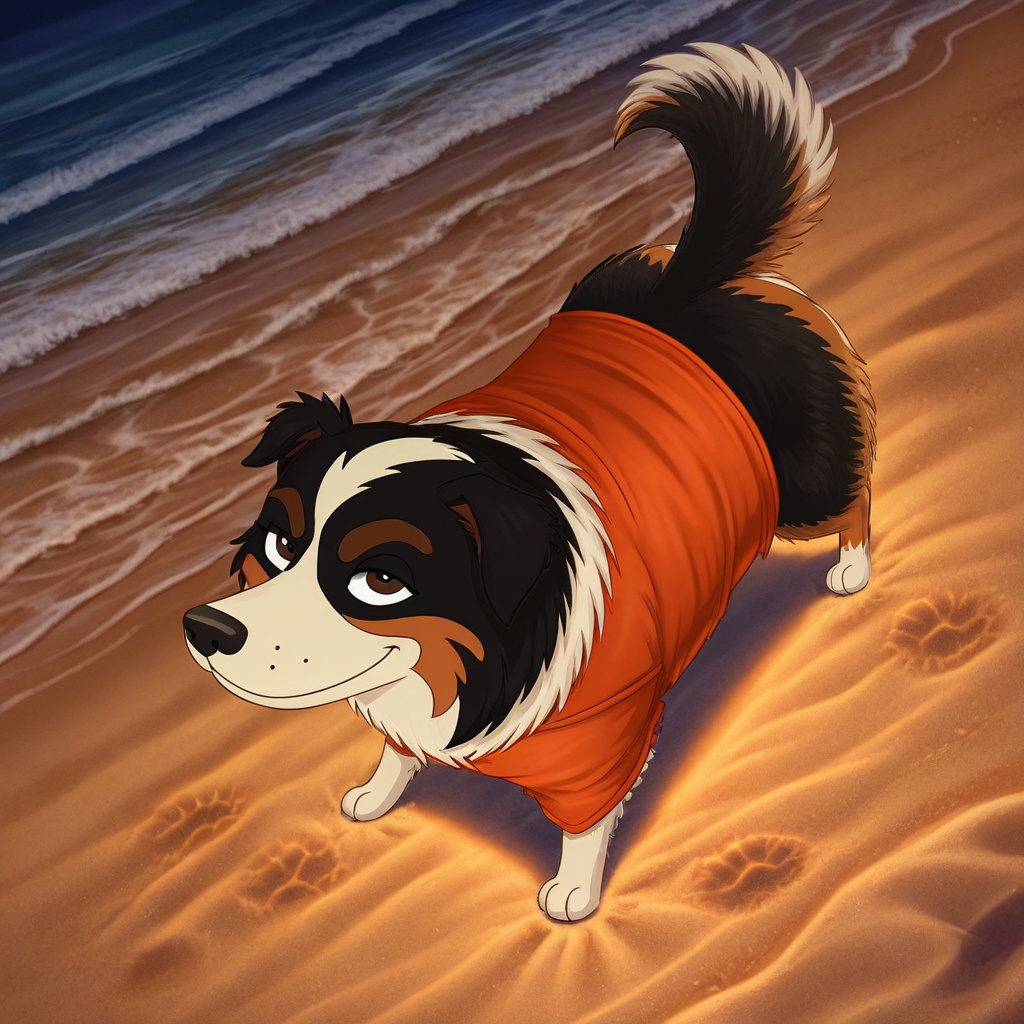 maggie Aussie,  feral,  solo on Tensor.Art