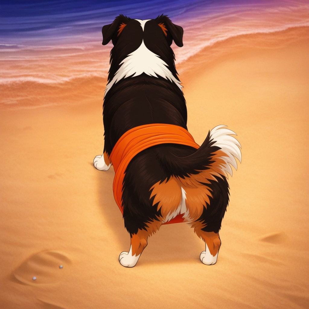 maggie Aussie,  feral,  solo on Tensor.Art