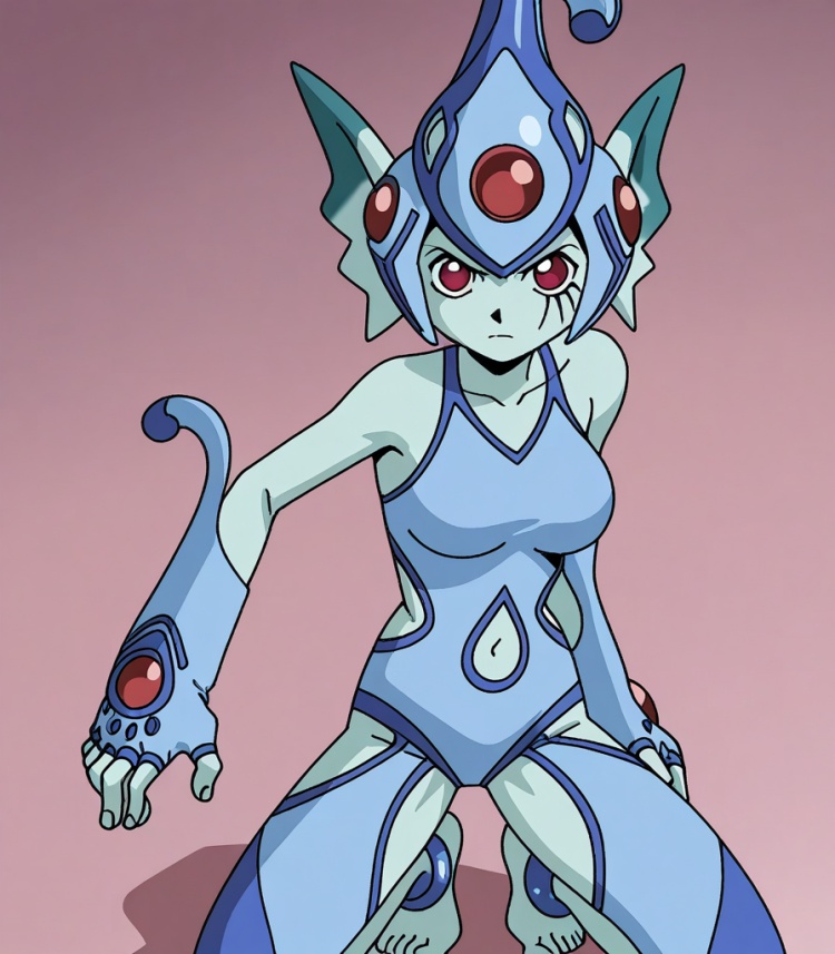数码宝贝4娜娜兽 by ai模型制作 on Tensor.Art
