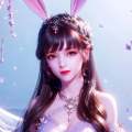 蓝银草的小白兔