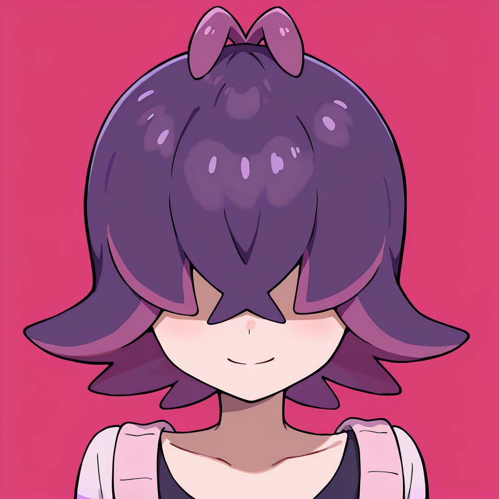 dot \(pokemon\),  multicolored hair,  purple hair on Tensor.Art