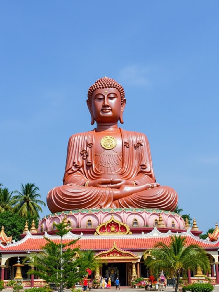 Standing Buddha statue  by MiaValkyrie  on Tensor.Art