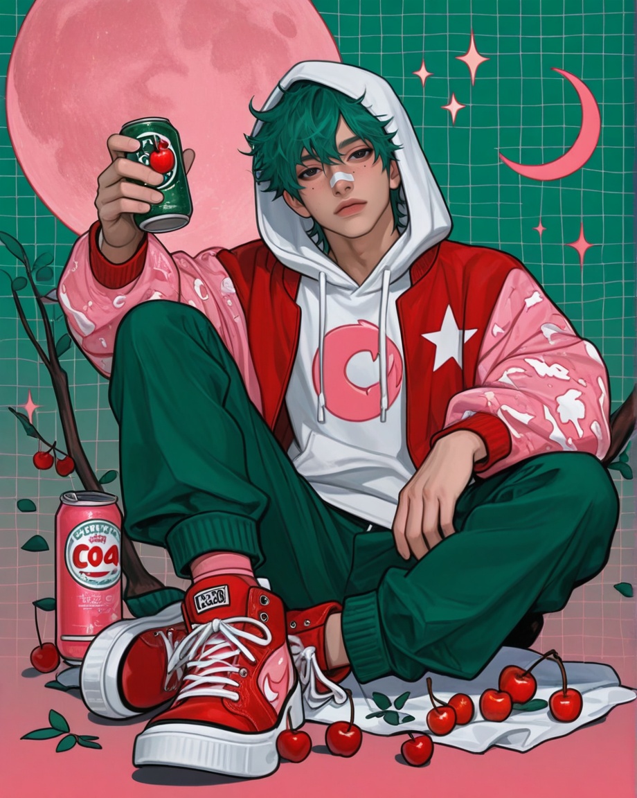 male focus,  solo,  1boy on Tensor.Art