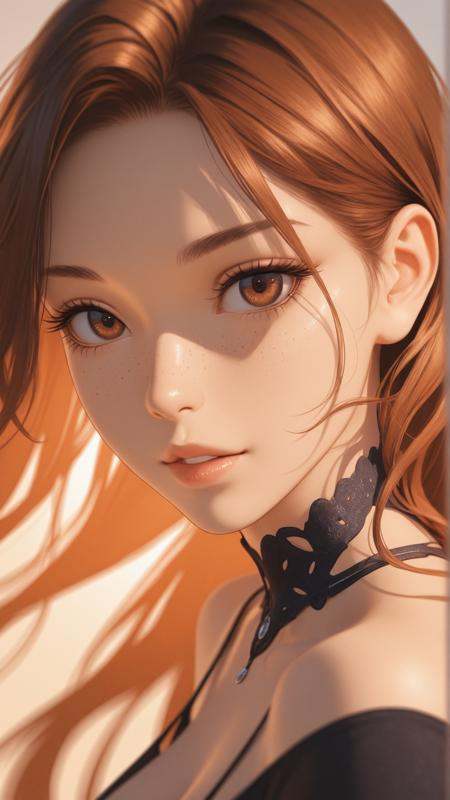 1girl,  milf,  brown hair on Tensor.Art