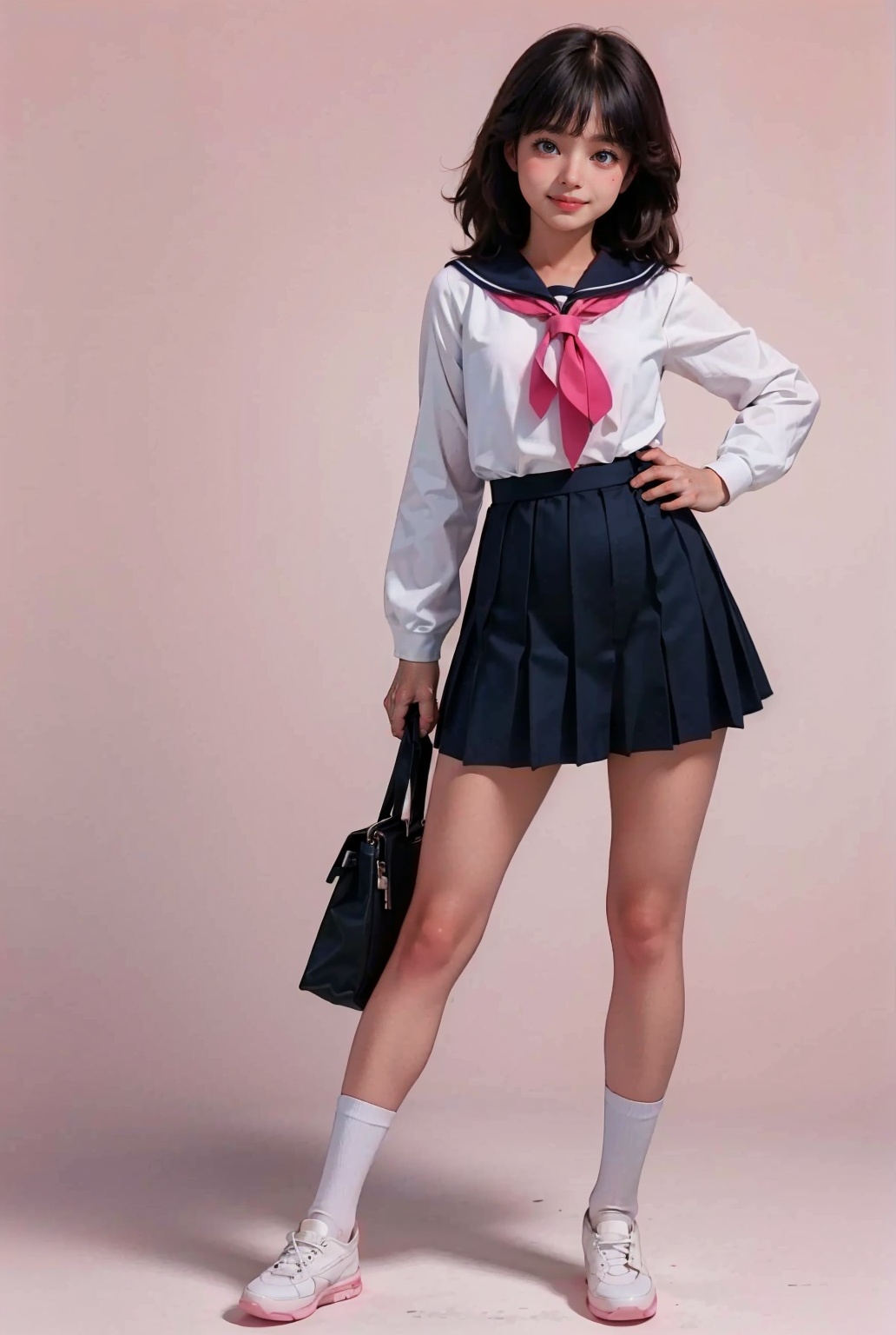 1girl,  (20y.o) ,  black short hair on Tensor.Art