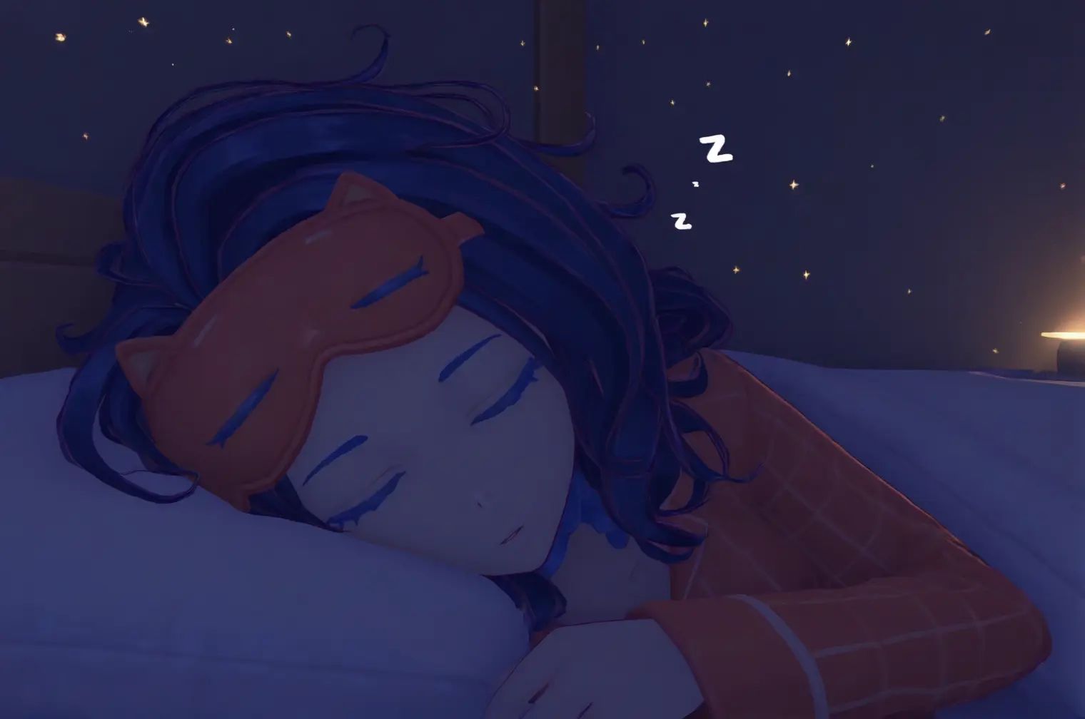 SleepyMita,  1girl,  messy hair on Tensor.Art