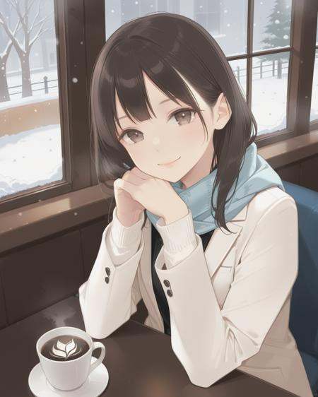1girl,  amamitsuki ,  upper body on Tensor.Art