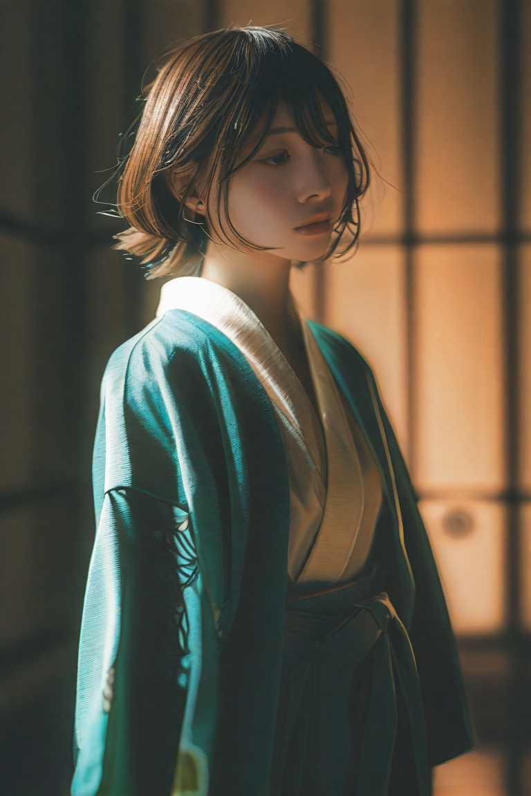 1girl,  kimono,  japanese clothes on Tensor.Art