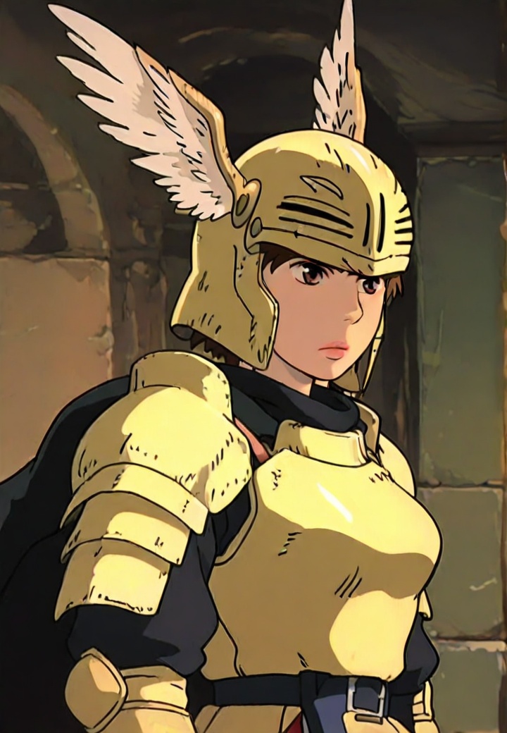 studio_ghibli,  1girl,  upper body on Tensor.Art