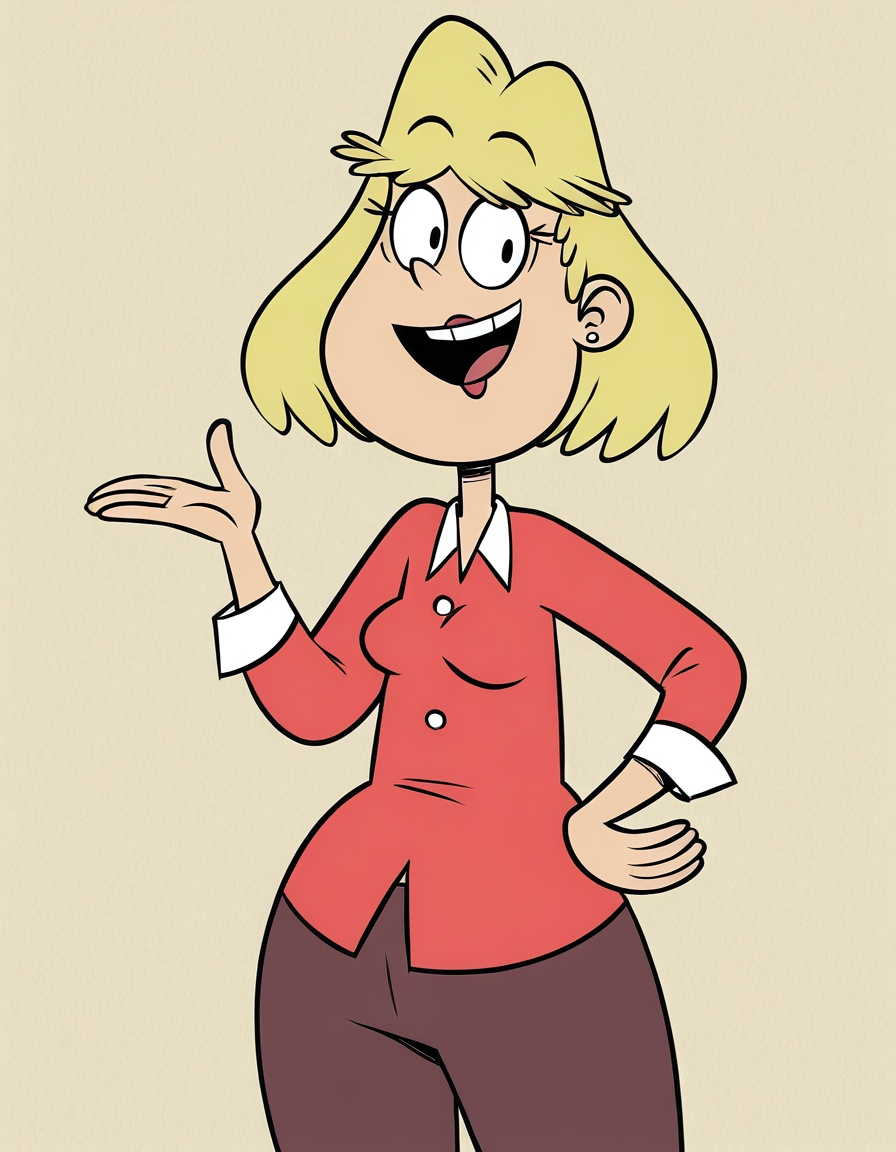 rita loud,  1girl,  blonde hair on Tensor.Art