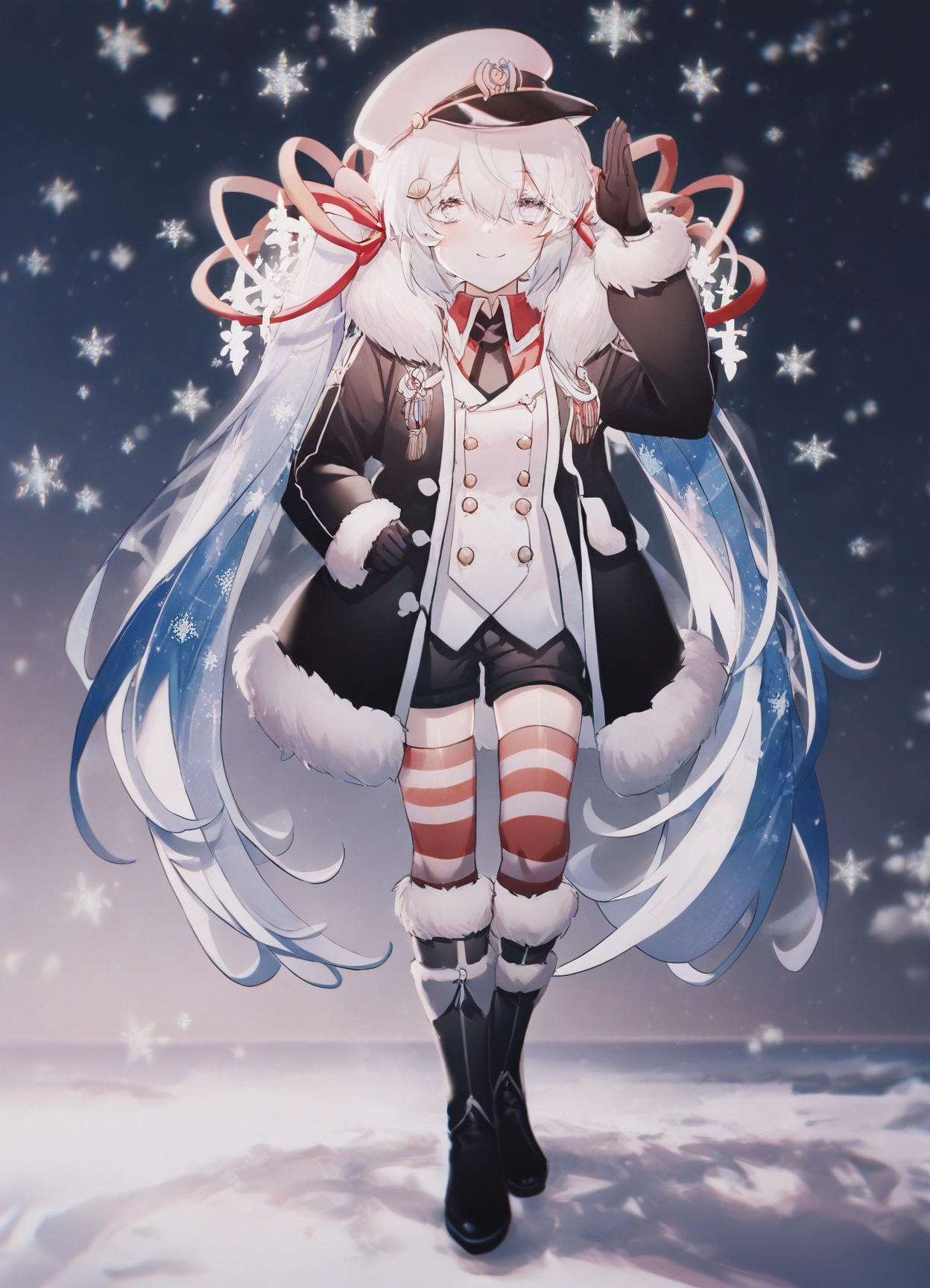 konya karasue,  1girl,  yuki miku on Tensor.Art