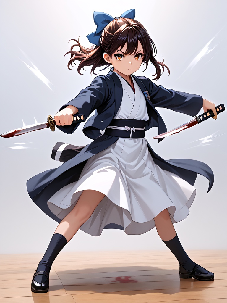 score_9,  source_anime,  holding katana on Tensor.Art