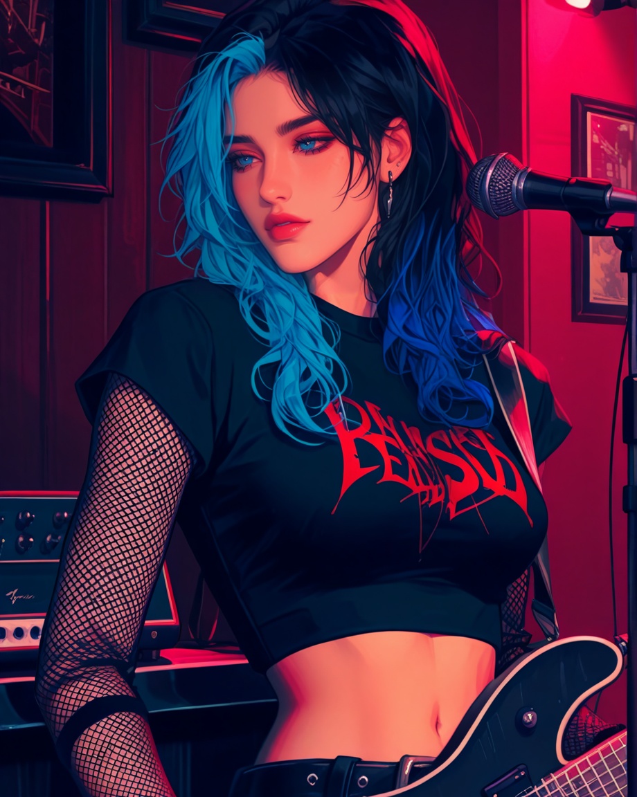 cel shading,  bold outlines,  vibrant colors on Tensor.Art