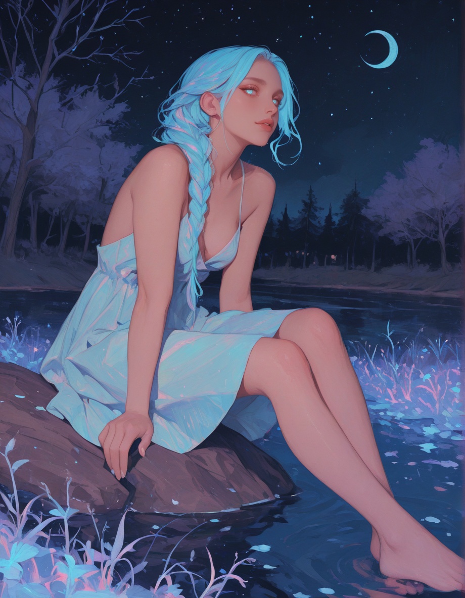 faux traditional media,  niji style,  pastel colors on Tensor.Art