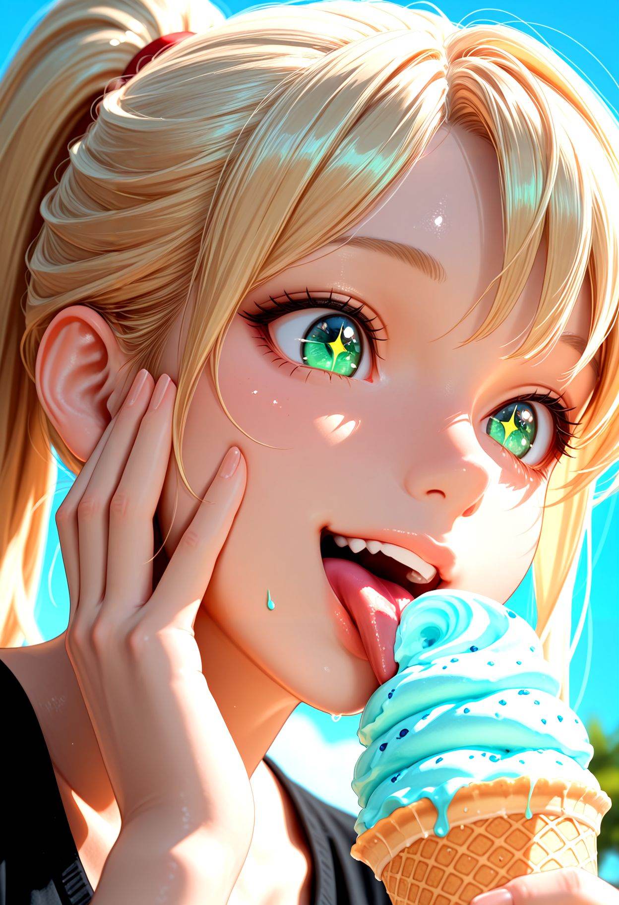 Smooth Quality,  3d render,  realistic skin on Tensor.Art