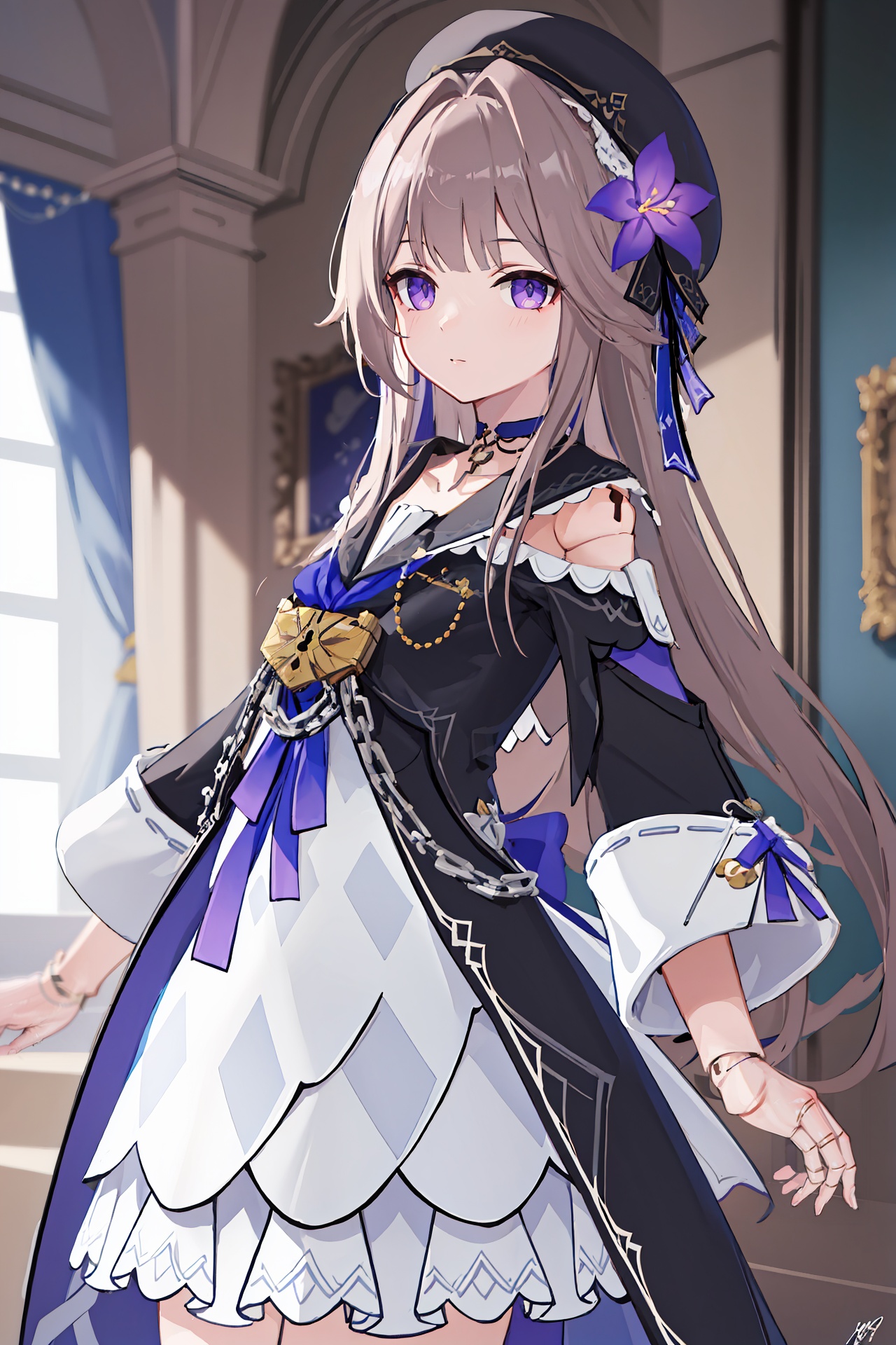 1girl,  solo,  herta \(honkai: star rail\) on Tensor.Art