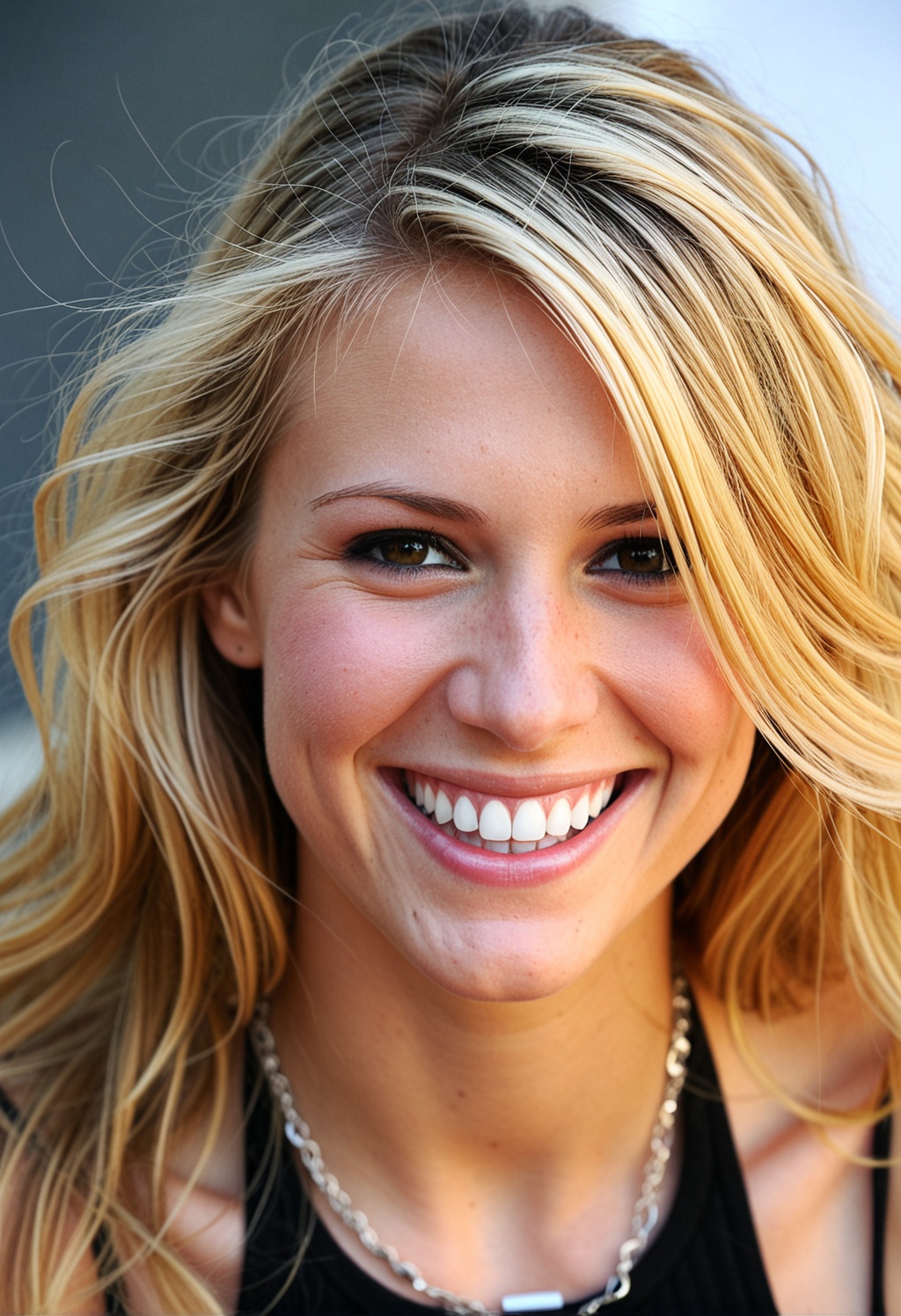 beautiful face,  1girl,  smile on Tensor.Art