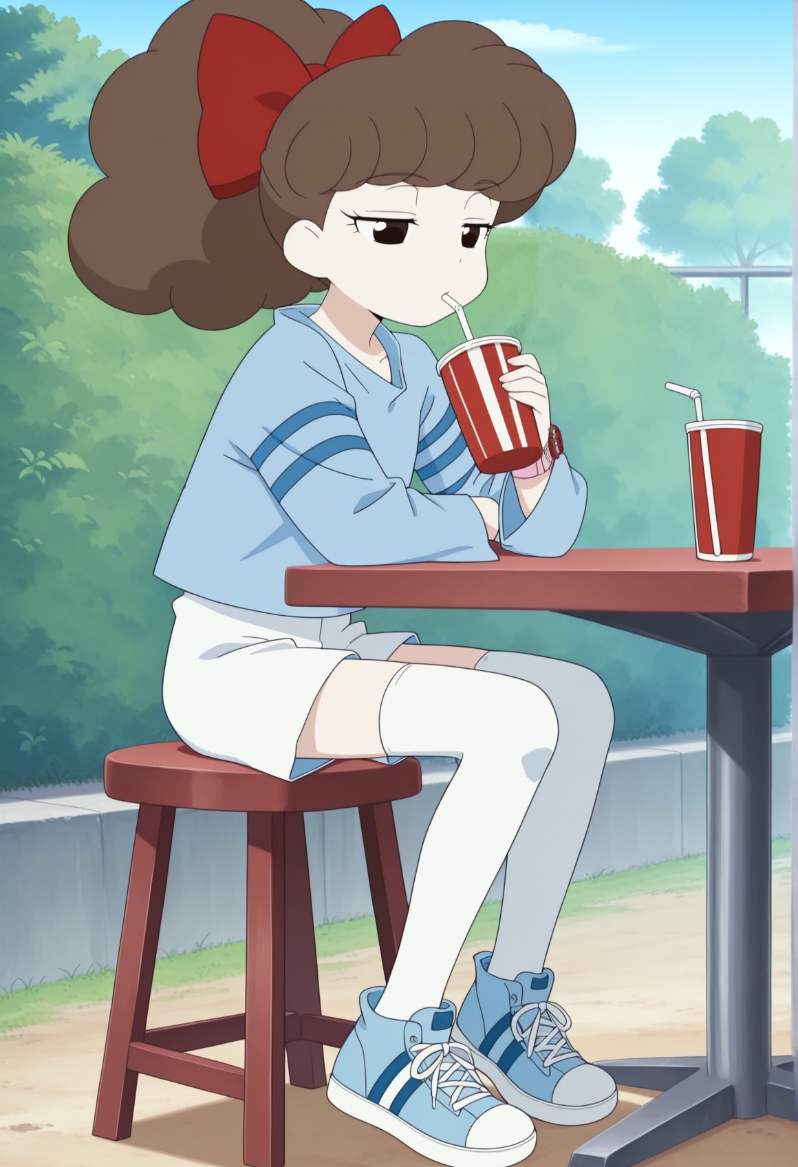 anime screenshot,  anime coloring,  1girl on Tensor.Art