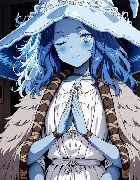 ranni the witch,  extra arms,  one eye closed on Tensor.Art