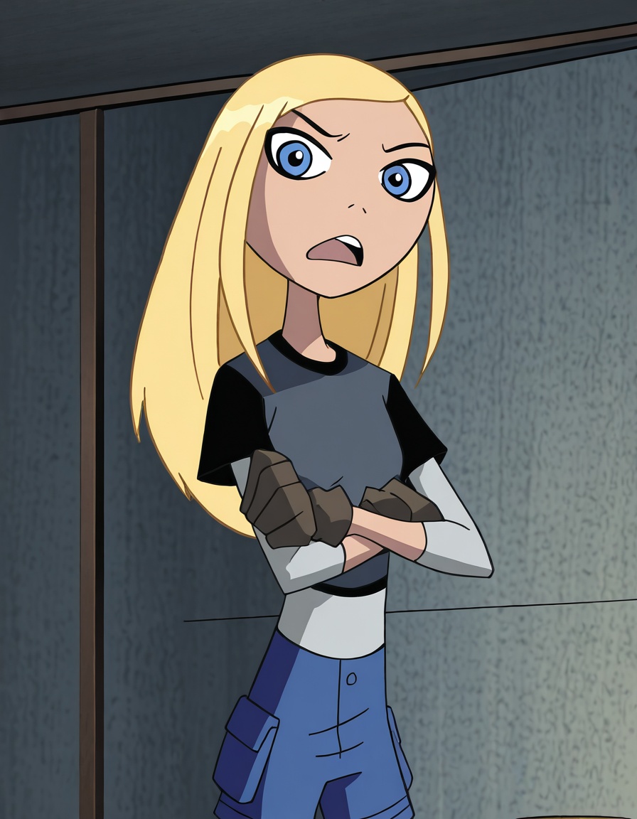 < terra,  1girl,  blonde hair on Tensor.Art