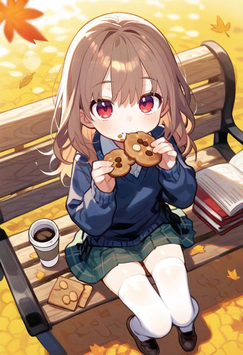1girl,  original,  autumn on Tensor.Art