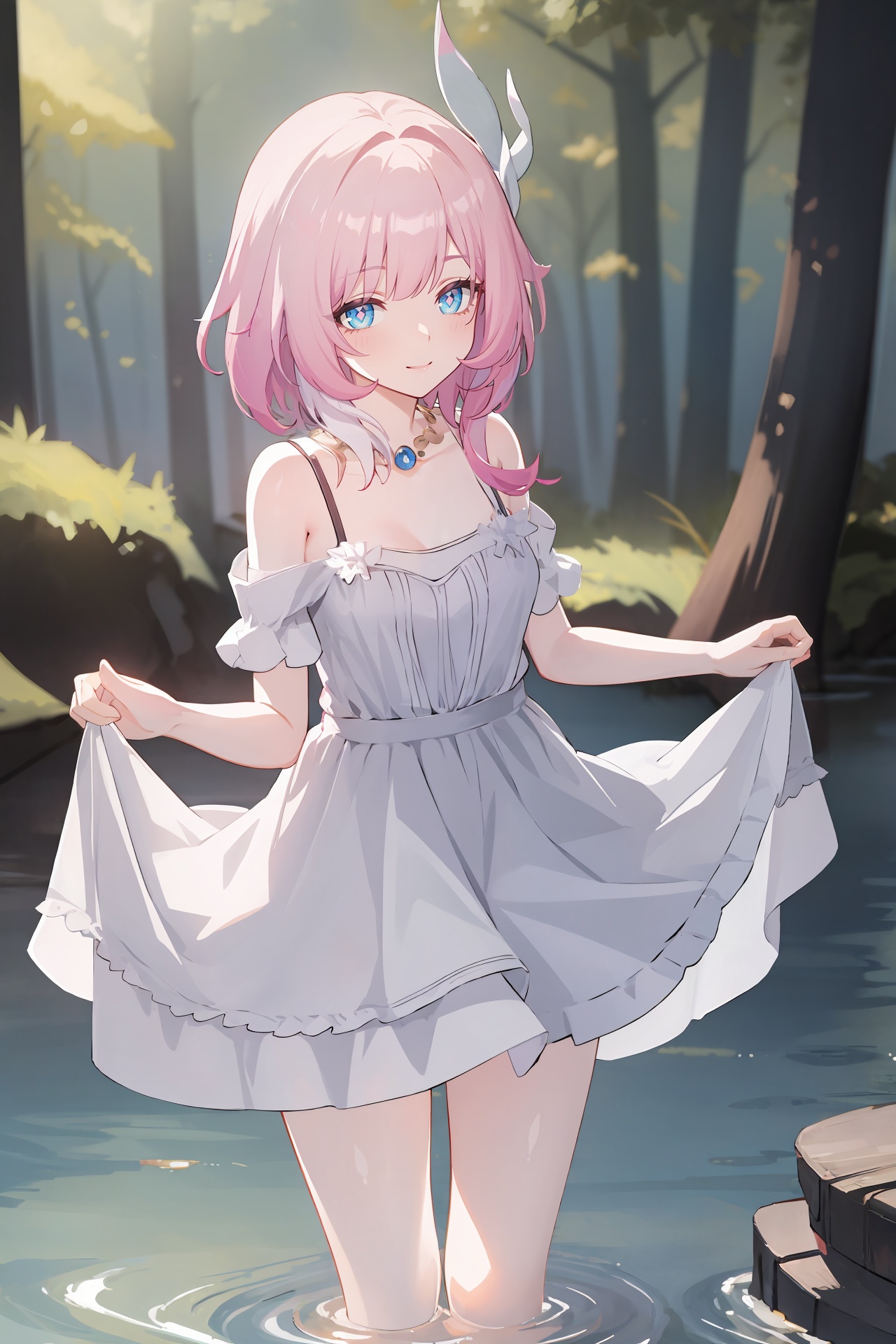 1girl,  solo,  cyrene \(honkai: star rail\) on Tensor.Art