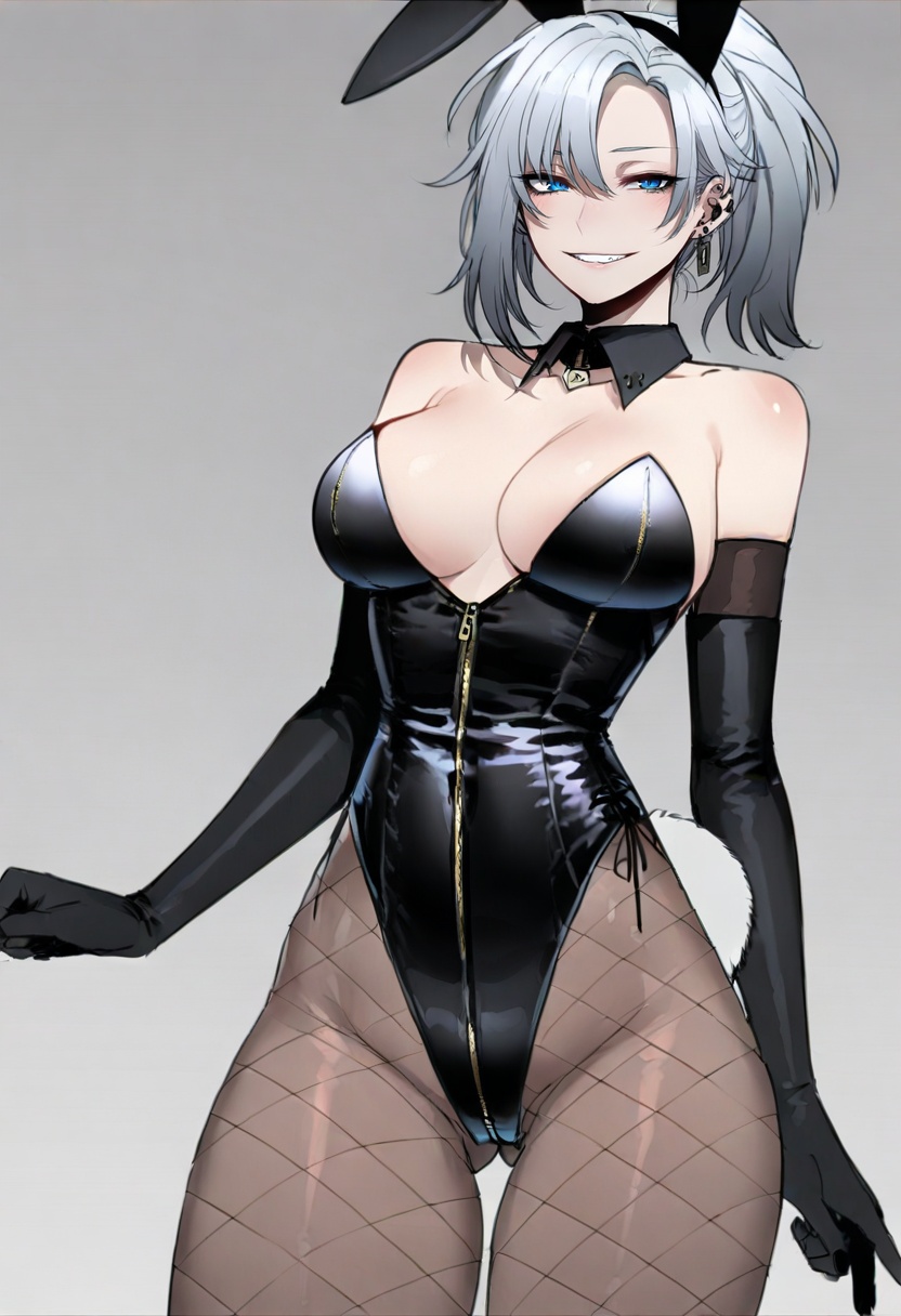 1girl,  playboy bunny,  animal ears on Tensor.Art
