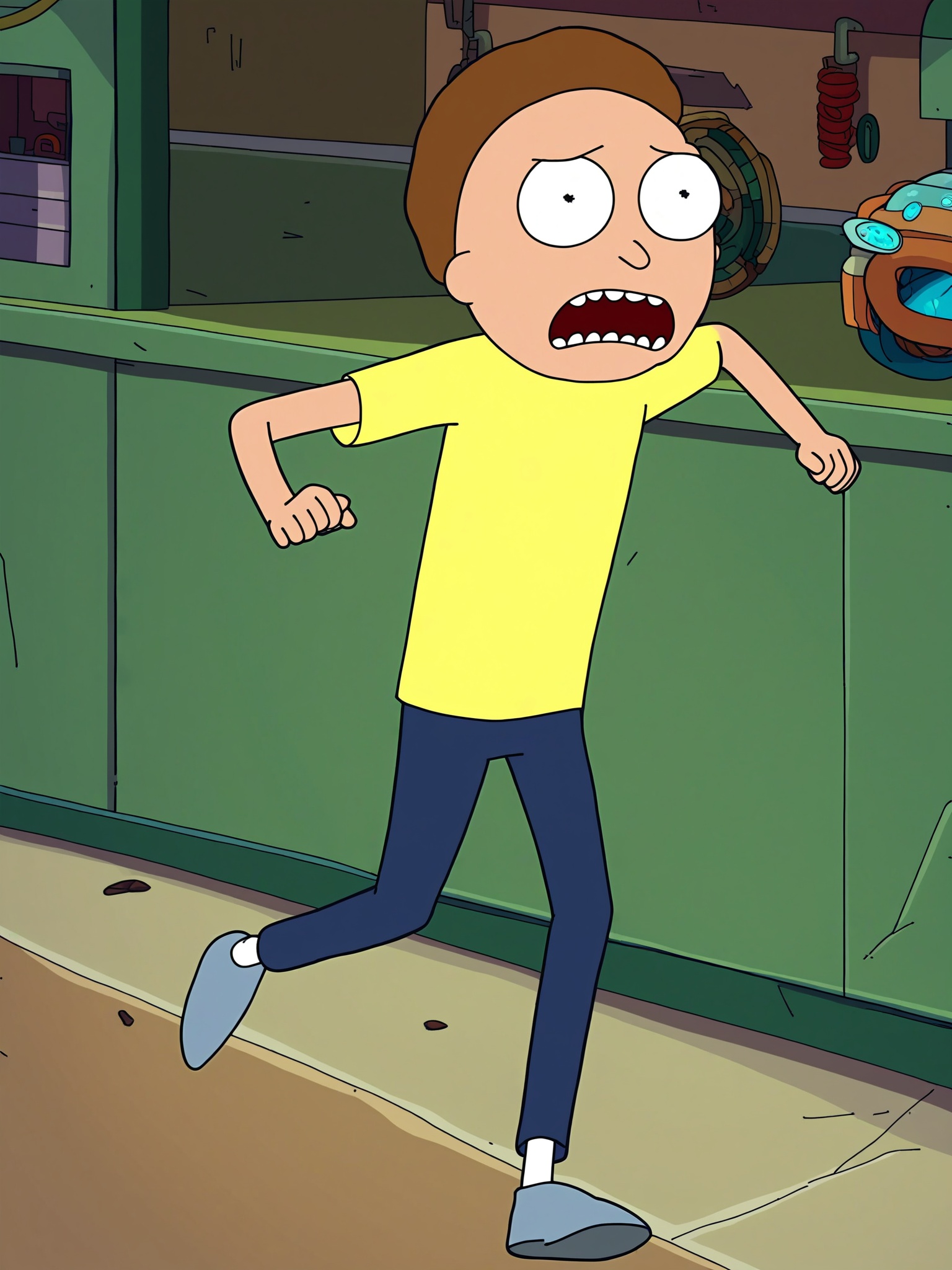 rick and morty style,  score_9,  score_8_up on Tensor.Art