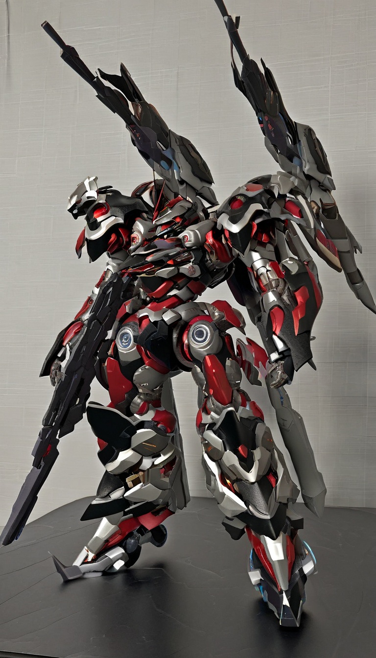 professional 3d model of ,  mecha,  full body on Tensor.Art