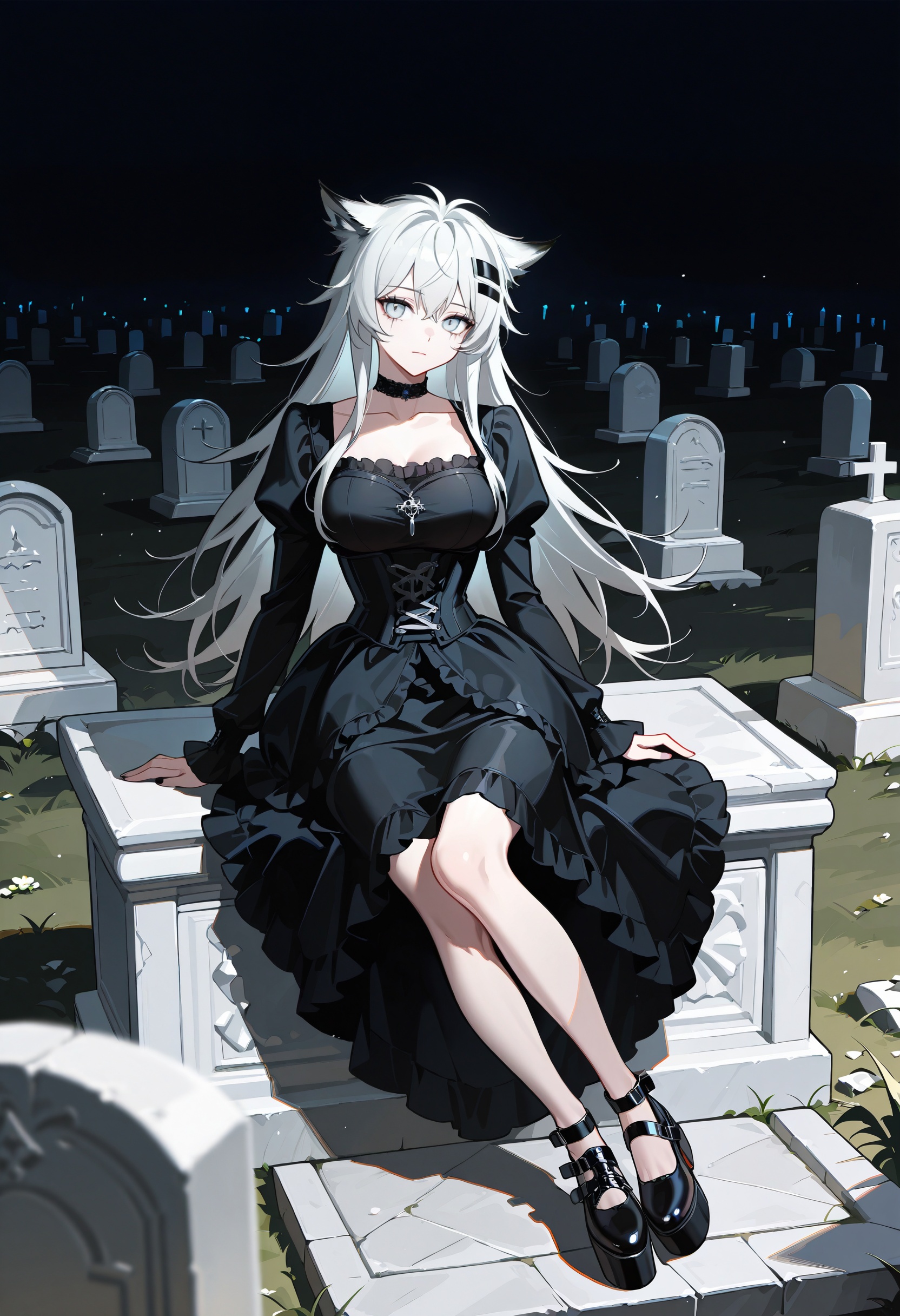 solo,  1girl,  dhg dress on Tensor.Art