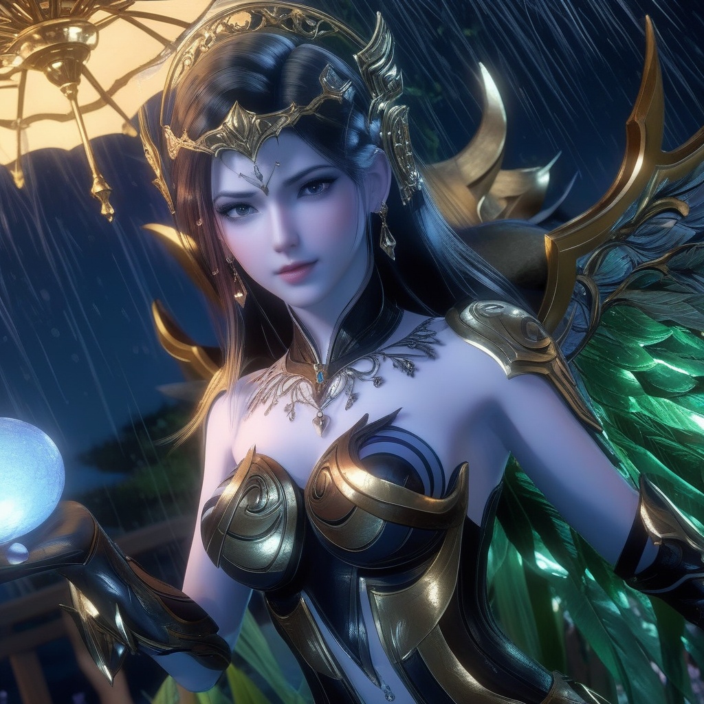 <lora:841-DA-XL-武庚纪-不闻不问:0.8>, (,1girl, ,best quality, ),, ,ultra detailed 8k cg,            cinematic lighting, cinematic bloom, (( , )),,  , unreal, science fiction,  luxury, jewelry, diamond, pearl, gem, sapphire, ruby, emerald, intricate detail, delicate pattern, charming, alluring, seductive, erotic, enchanting, hair ornament, necklace, earrings, bracelet, armlet,halo,masterpiece, (( , )),,  ,cherry blossoms,(((, night,night sky,,  ultra high res, (photorealistic:1.4), raw photo, 1girl, , rain, sweat, ,wet, )))(( , ))   (cleavage),,  (sit), ,