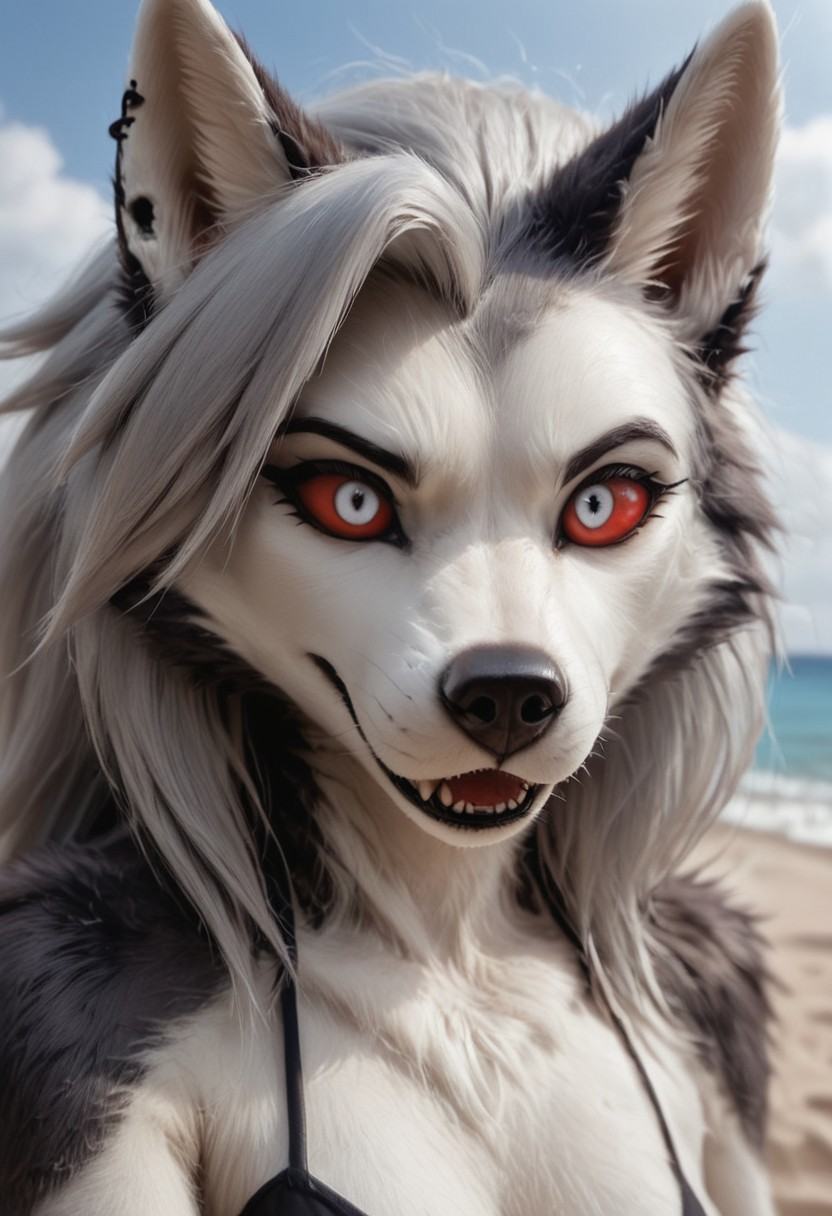 loona,  furry,  furry female on Tensor.Art
