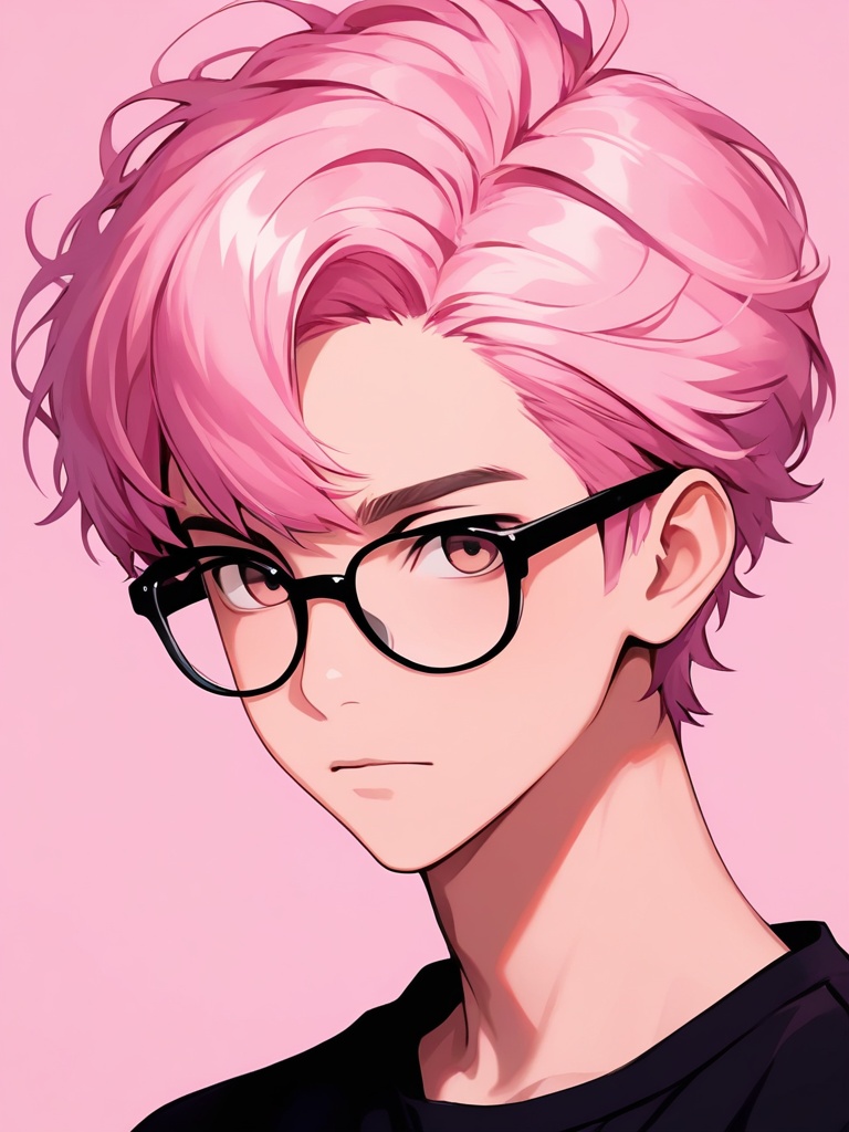solo,  looking at viewer,  short hair on Tensor.Art