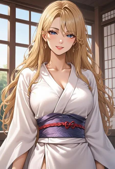 gmsan,  mature female,  blonde hair on Tensor.Art
