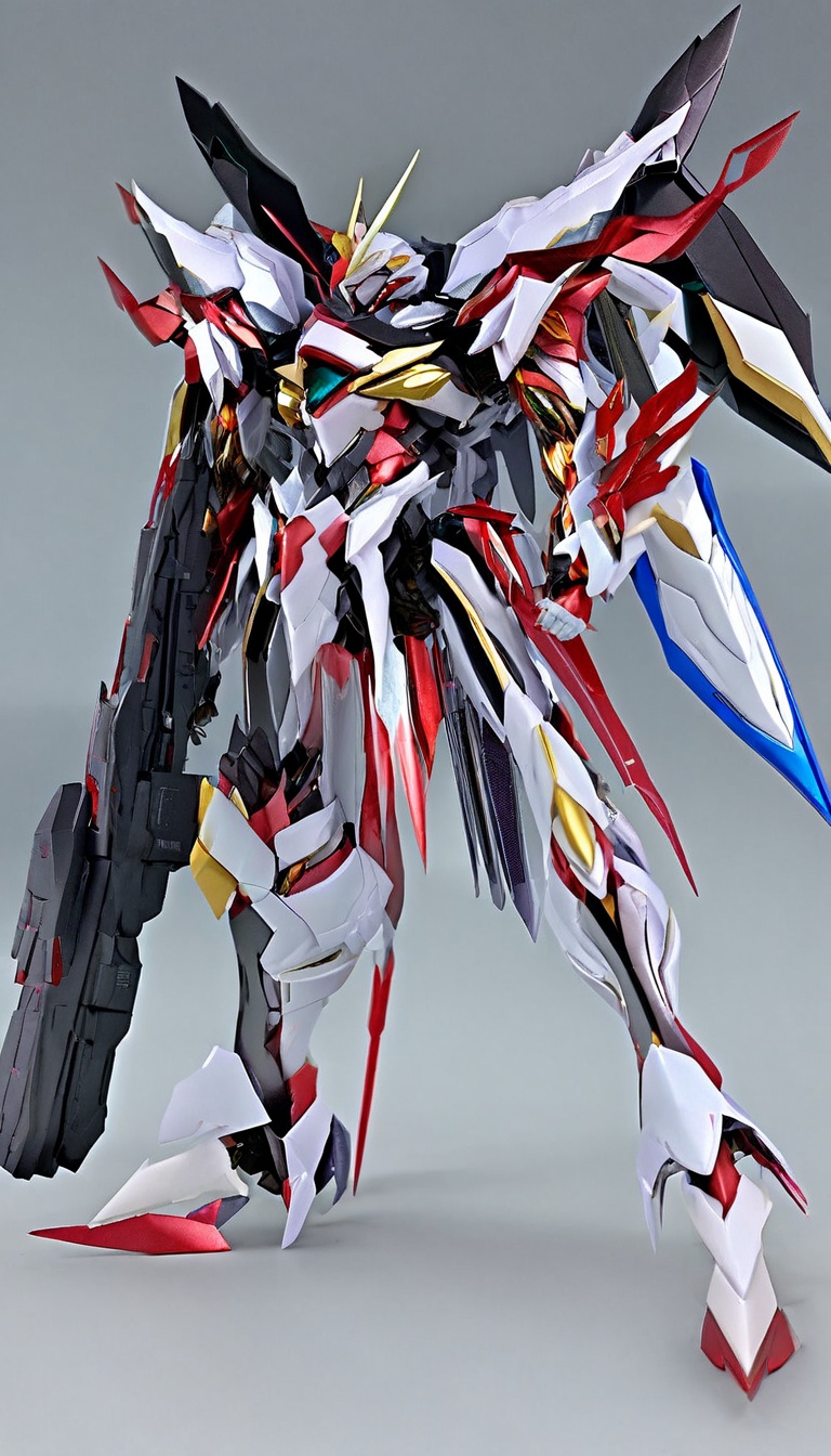 professional 3d model of ,  mecha,  full body on Tensor.Art
