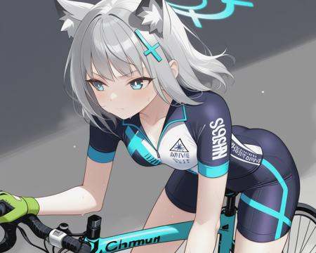 amamitsuki,  1girl,  shiroko \(cycling\) \(blue archive\) on Tensor.Art