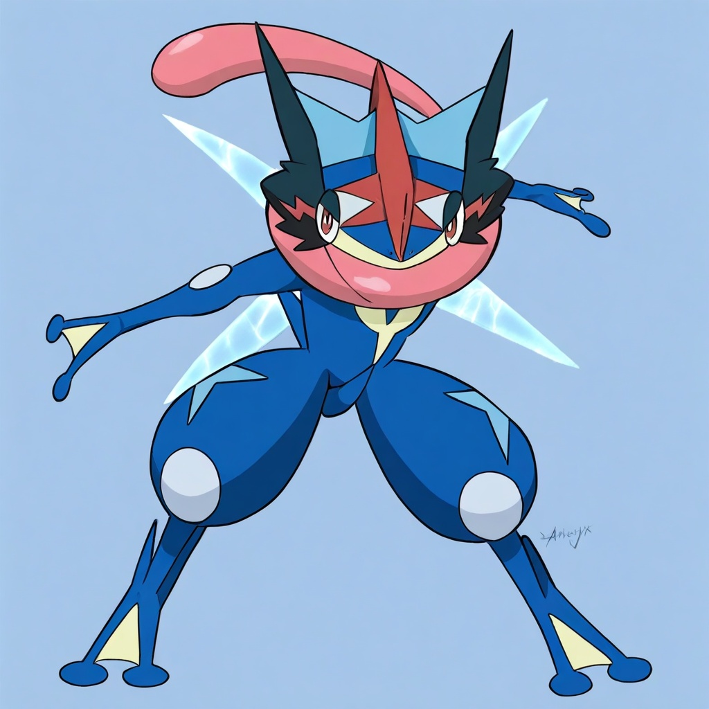 GreninjaXY,  Ash Greninja on Tensor.Art
