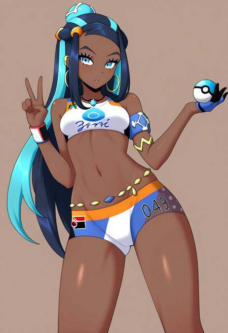 nessa from pokemon,  asthetic on Tensor.Art