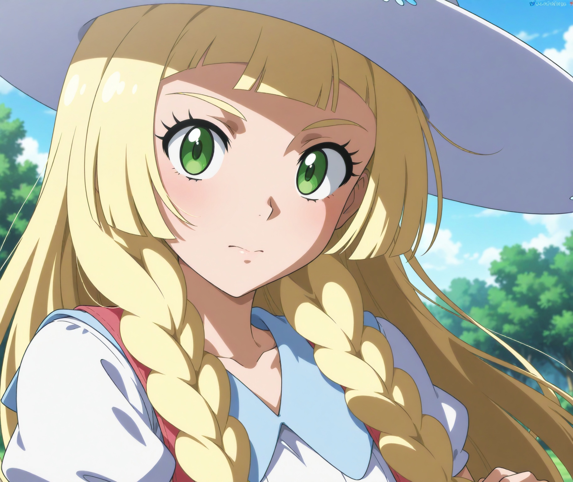 1girl,  lillie \(pokemon\), on Tensor.Art