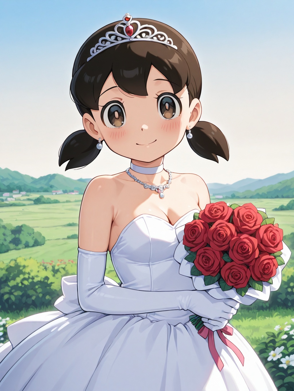 anime coloring,  minamoto shizuka,  1girl on Tensor.Art