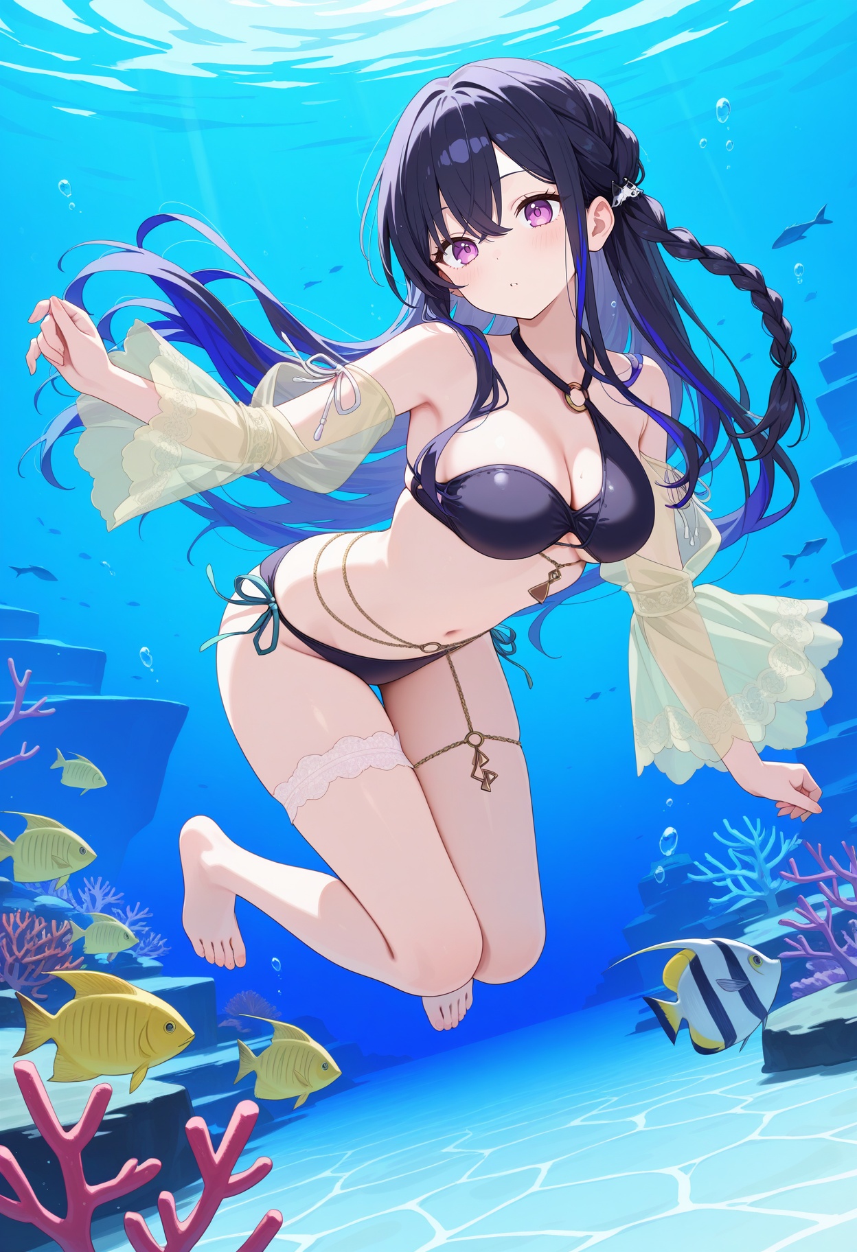 best quality,  masterpiece,  1girl on Tensor.Art