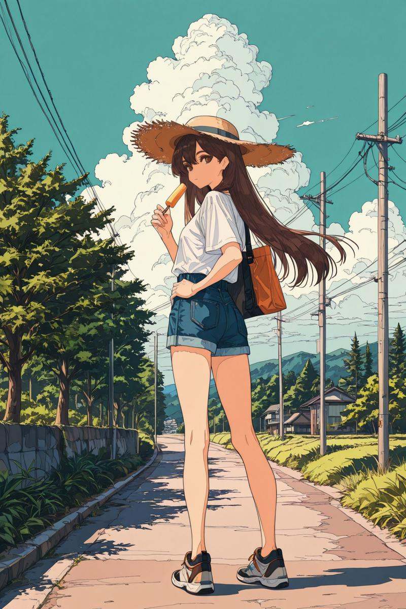 1girl,  outdoors,  solo on Tensor.Art