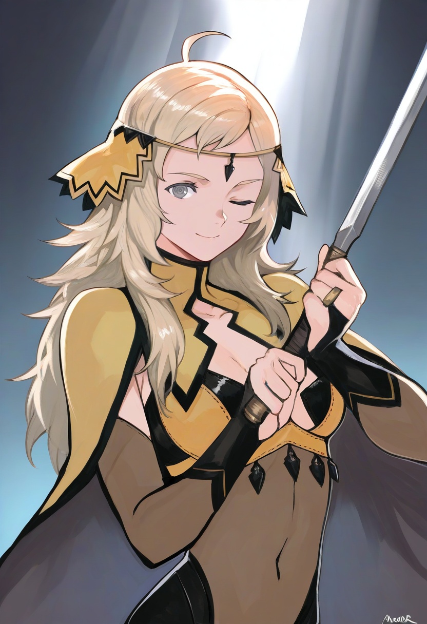 1girl,  ophelia \(fire emblem\),  artist:nijiomu on Tensor.Art