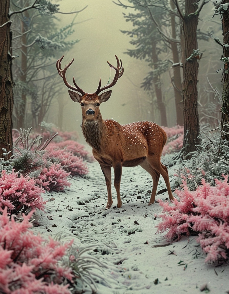 deer in an enchanted forest novuschroma46 on Tensor.Art